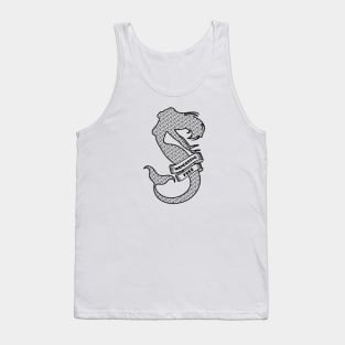 Wandering Free Mermaid Tattoo Tank Top